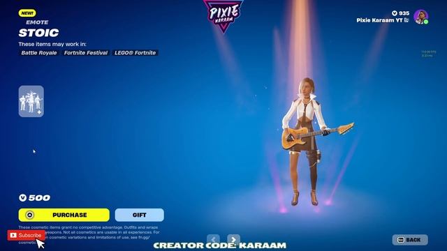 Stoic Fortnite Emote Dance *NEW* смотреть онлайн