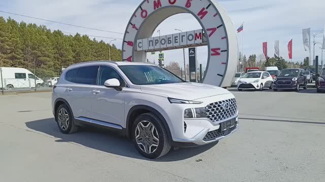 Hyundai Santa Fe 2,2 л. Дизель АКПП (200 л.с.) 4WD 2021 смотреть онлайн