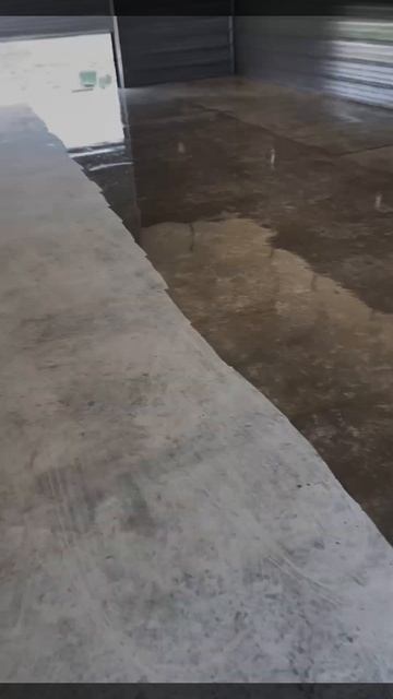 Shop and Garage clear coat🫧 #garagefloor #eagleclearcoat #clearcoat #glossfloor смотреть онлайн