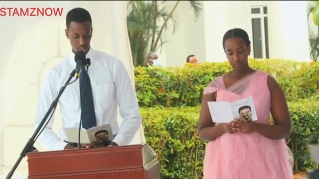 MUSEVENI’s GRAND CHILDREN TAKE TO THE PODIUM AT SHE - MUSEVENI & MAMA JANET APPRECIATE. смотреть онлайн