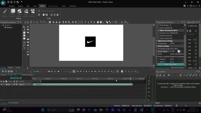 Intro VSDC - Animation Objects смотреть онлайн