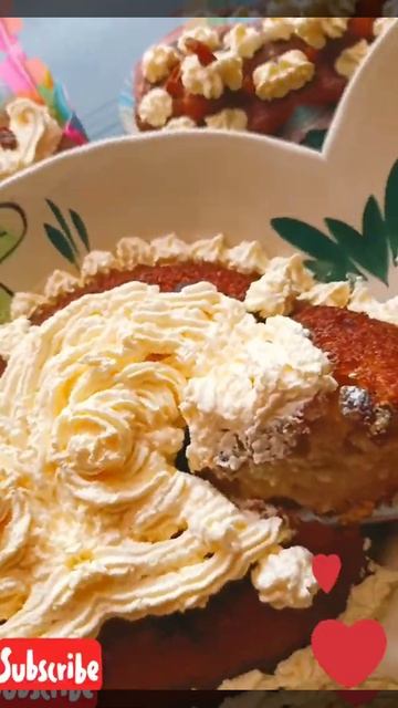 Banana Cake Butter Whipped cream😋 смотреть онлайн