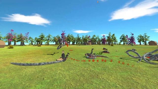 NEW Green Anaconda VS Humans Animal Revolt Battle Simulator смотреть онлайн