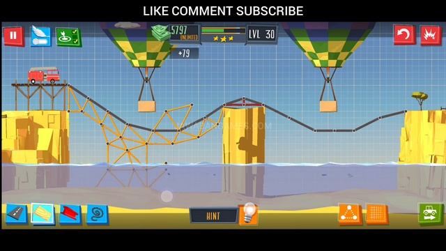 Build A Bridge Level 30 (3 STAR) смотреть онлайн