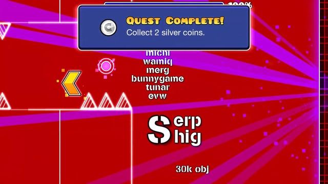 DEMON GAUNTLET COMPLETE | Geometry Dash (2.0 Demon level) | HeLL by Serponge & Shig 100% смотреть онлайн