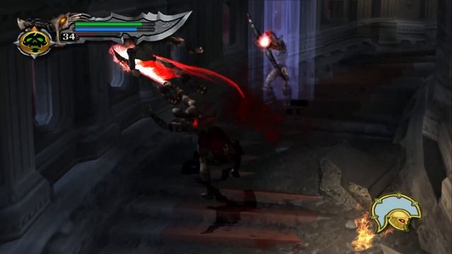 GOD OF WAR {2005} PART 9 ENDING (PS3 emulator) смотреть онлайн