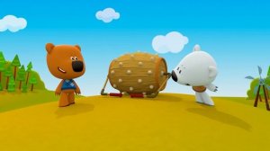Bjorn and Bucky - Be Be Bears - Episode 28 - Goal Kids cartoon - Moolt Kids Toons Happy bear