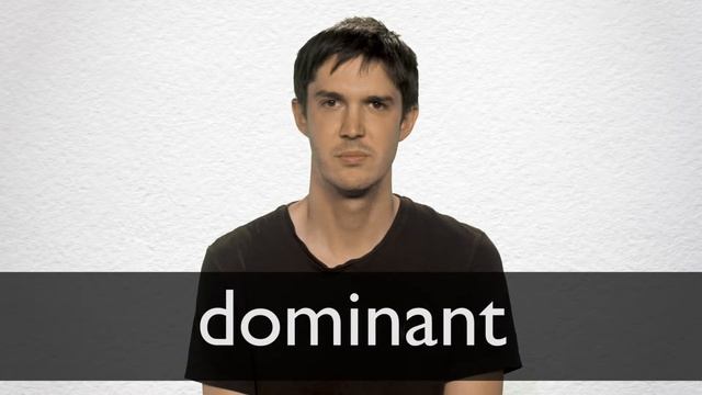 How to pronounce DOMINANT in British English смотреть онлайн