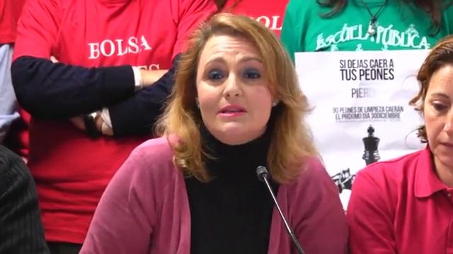 Eva Oliva en rueda de prensa conjunta sobre los peones del Ayuntamiento смотреть онлайн