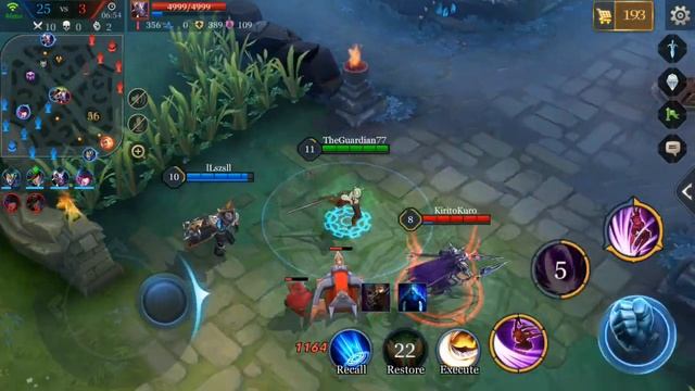 Garena Mobile Arena - BUTTERFLY The Best Assassin Legendary Kill Gameplay [MVP] смотреть онлайн
