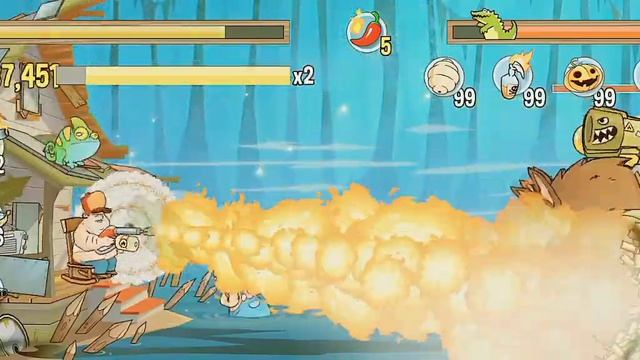 Swamp Attack Crane Bosses смотреть онлайн