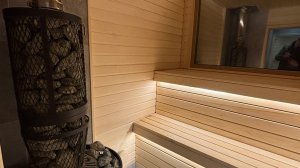 Обзор бани из морского контейнера.