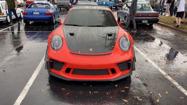 Lava Orange 991.2 Porsche 911 GT3 RS