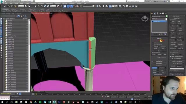 Modular Cathedral for Games Part Tutorial 8 - Blocking in upper wall end caps смотреть онлайн