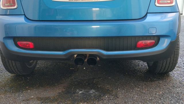 Mini Cooper R56 JCW Sound - Stock Exhaust After Wash