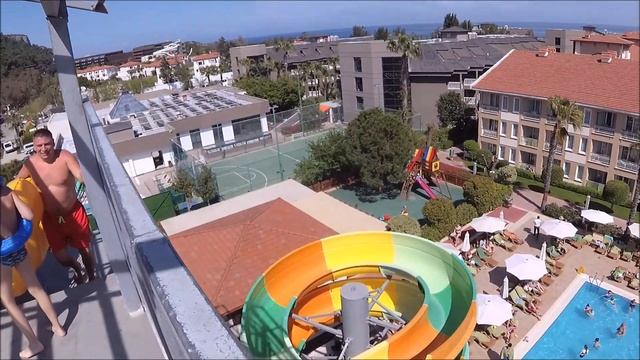 Аквапарк отеля "Akka Hotels Alinda" 5* смотреть онлайн