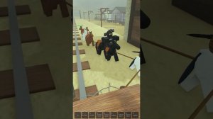 ПРИКОЛ С ЛОШАДЬЮ в Мертвые рельсы | Dead Rails roblox | Как ускорить лошадь (единорога) #Shorts