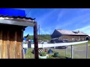 Водосток из пластиковых бутылок