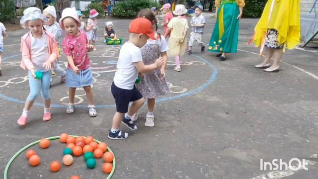 Летнее развлечение в младшей и средней группах смотреть онлайн