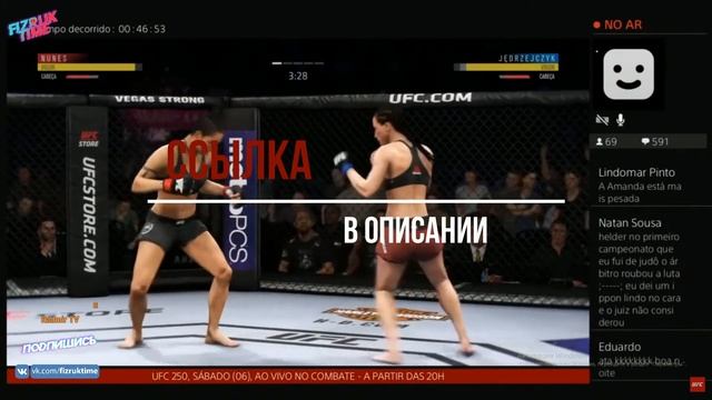 Аманда Нуньес – Фелиция Спенсер UFC 250 смотреть онлайн