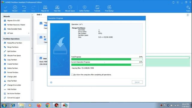 Create, Merge and Move Partitions Easily without data loss With AOMEI Partition Assistant Pro смотреть онлайн