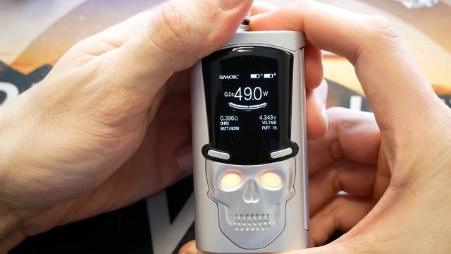 SMOK S-PRIV SKULL KIT [W/ TFV8 Big Baby Light Edition] смотреть онлайн