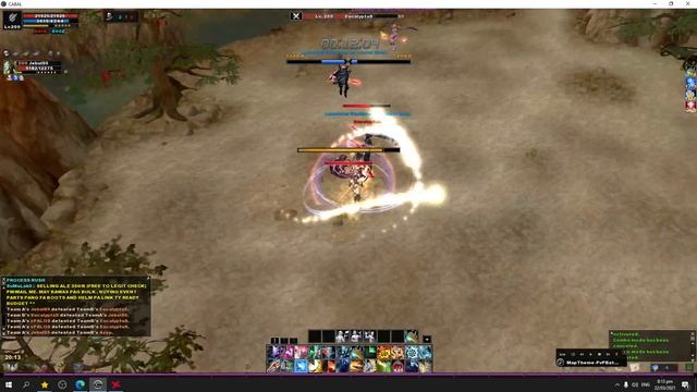 Cabal Online PH (Force Shielder) POV PvP Battle Arena 2v2 смотреть онлайн