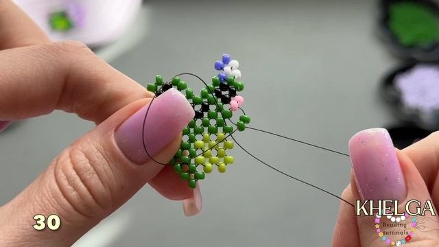 DIY Beaded Frog with Wings. Tutorial 🐸🪽