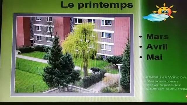 Les Saisons Et Les Mois De L'année