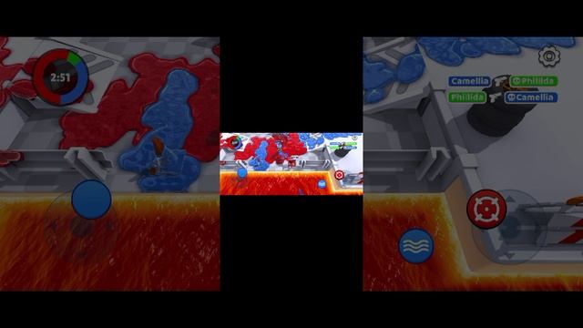 играю в игру дуэль краски. Рувен. 2ч.