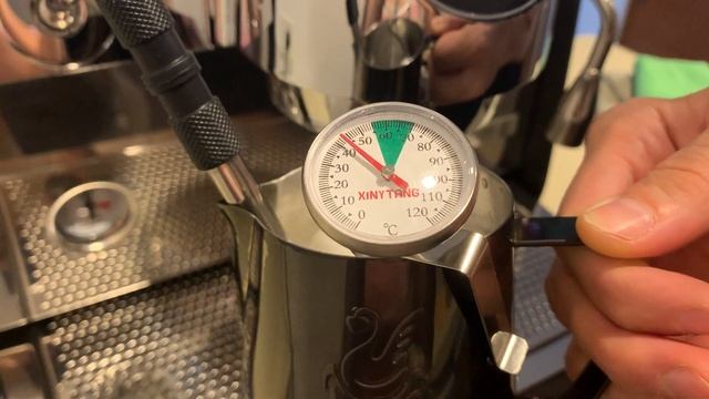 Termometro con clip para vaporizar leche con indicador de temperatura ideal cafeteria barista смотреть онлайн