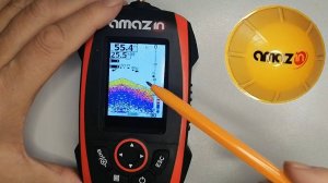Беспроводной эхолот шар Amazin. Настройка, работа со льда.
