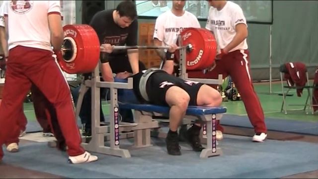 Juha Someroja - 340kg Bench Press - WPC world championships 2011 смотреть онлайн