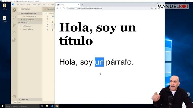 Día 10: fuentes y colores personalizados / Curso de programación de emergencia por la cuarentena смотреть онлайн