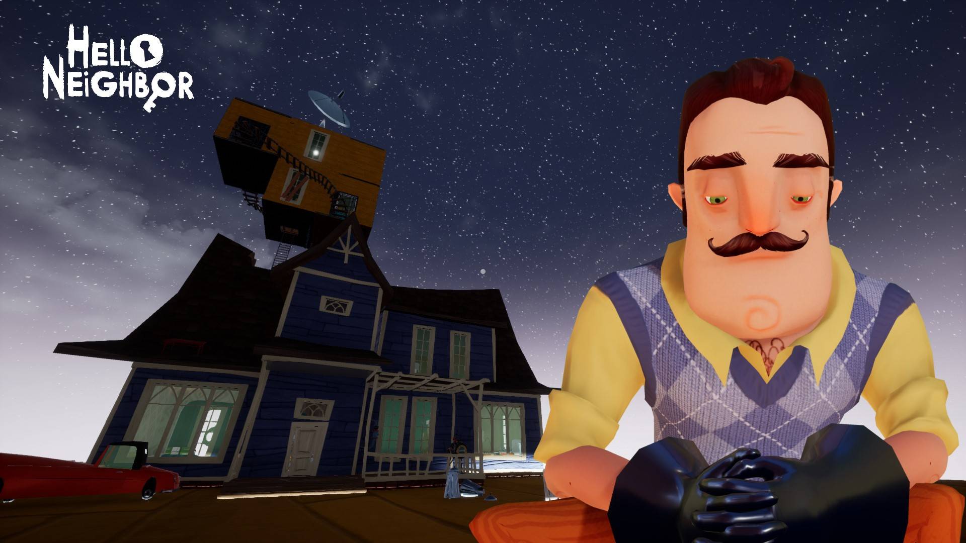 Hello Neighbor:Привет Сосед!!!СТЕПАНЫЧ ходит по фанере МОД!Hello ysa