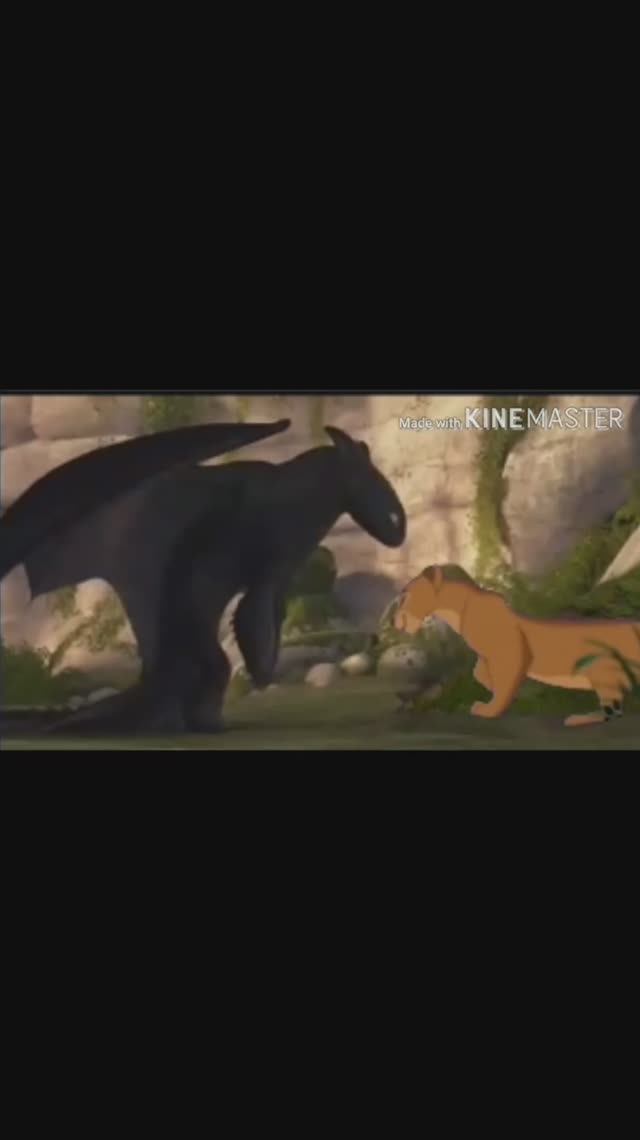 What if Night Fury find strange lioness? Part 2 #shorts #edit #whatif