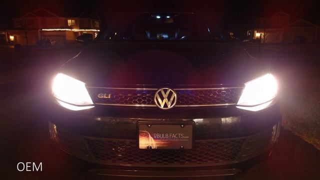 GE Nighthawk vs OEM / Original Headlight Bulbs Comparison смотреть онлайн
