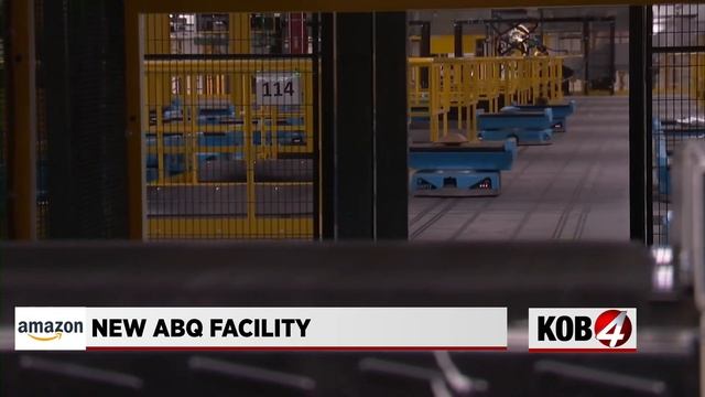 Tour: Amazon fulfillment center on Albuquerque’s West Side смотреть онлайн