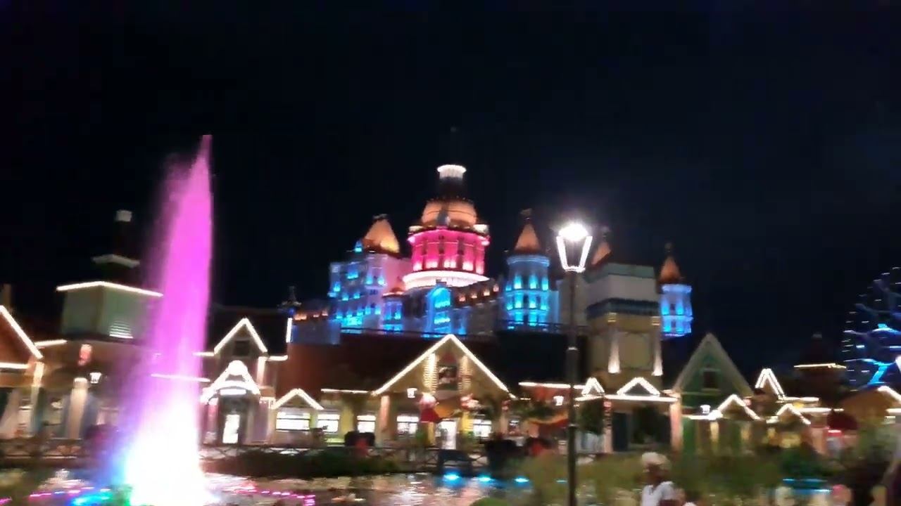 Адлер вечерний Сочи парк