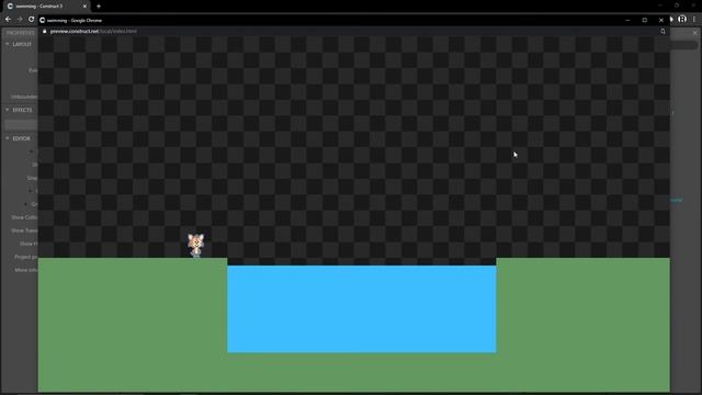Construct 3 Tutorial #3 - Swimming & Water Effects - particles & masking смотреть онлайн