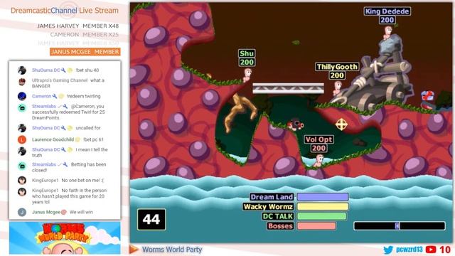 Worms World Party | Dreamcast Online Multiplayer | Live Stream | 6/16/2023 смотреть онлайн