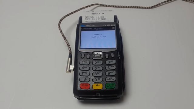 Vx 675 Debit Kartlı İşlem (Kablolu entegrasyon) смотреть онлайн