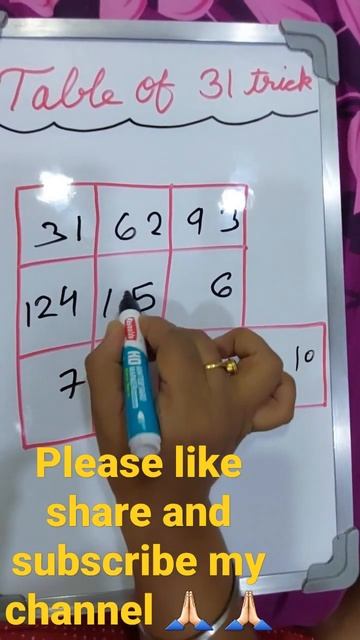 #shorts #tableof31trick #table #navshimathsclasses #viral #31timestable смотреть онлайн