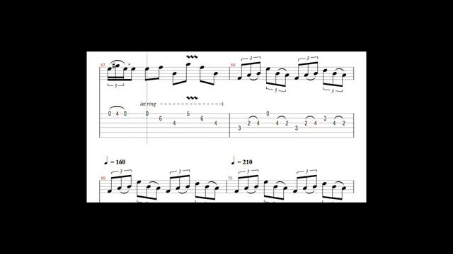 Flamingo Paul Gilbert Guitar Tab смотреть онлайн