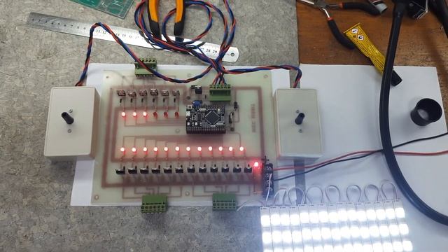Arduino Automatic Smart Stair Light 18 output смотреть онлайн