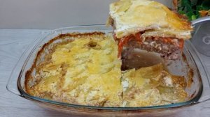 Мясо по-французски с картофелем и овощами, вкусно и сытно_ простые идеи для обеда или ужина_