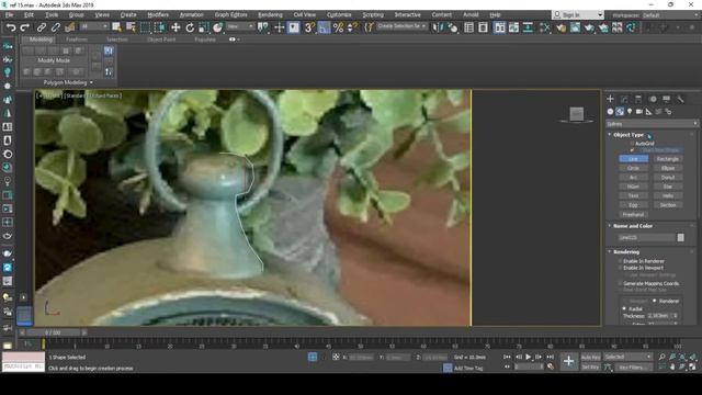 make decoration salver|3| in |3dsmax| |speed tree| смотреть онлайн