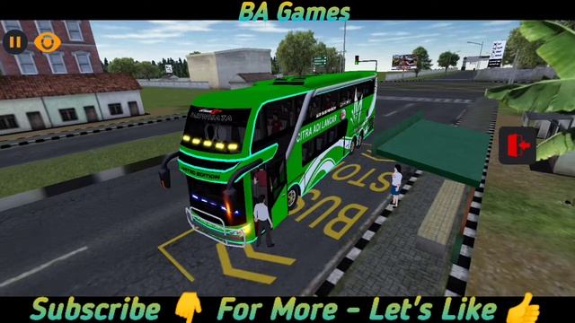Mobile Bus Simulator New Update #3 Bandung - Android Gameplay FHD смотреть онлайн