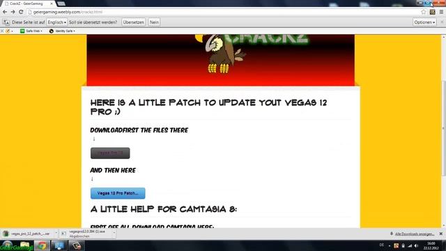 Tutorial-Patch to Crack Sony Vegas 12 Pro смотреть онлайн
