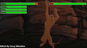 The Lion King 2: Simba's Pride Final Battle with healthbars